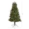 5ft. Pre-Lit Rocky Mountain Spruce Artificial Christmas Tree, Clear LED Lights